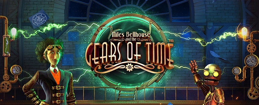 Spin this 5x5 grid slot and experience truly unique gameplay. You’ll be joining Miles Bellhouse on an industrial journey filled with cascades, clusters, and time-altering features. Don’t wait to explore the past, present, and future for big wins at Joe Fortune! 