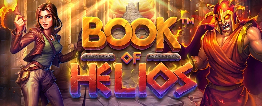 Embark on an epic quest with Book of Helios at Joe Fortune. Score free spins and multipliers on this 5-reel slot and you might just hit the 20,168x jackpot!