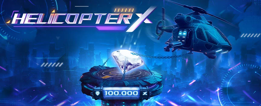 The crash game Helicopter X on Joe Fortune combines strategy and nerve. This exhilarating game has a Growing Multiplier, Bonus Multiplier, and Player Board. 