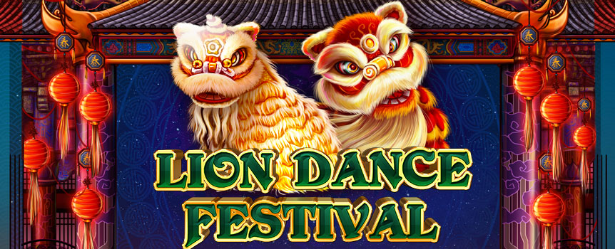 
Make money your New Year’s focus with the Lion Dance Festival online pokie at Joe For-tune casino.

