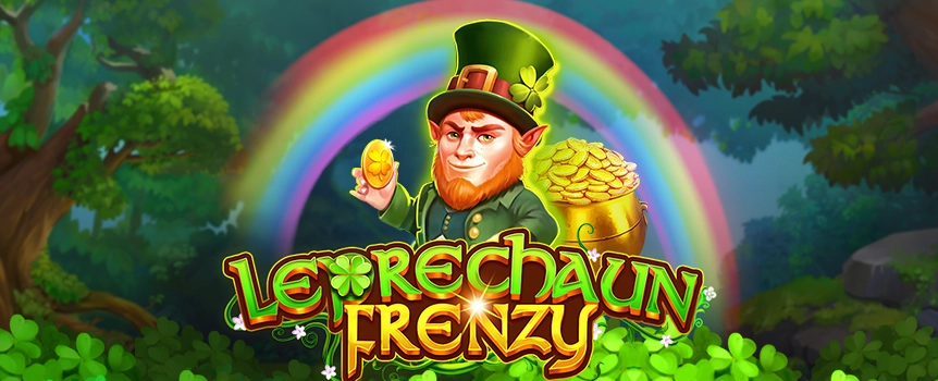 Join a charming leprechaun's quest to find his lost pot o' gold - and strike it rich in this lively Irish-themed online video slot.