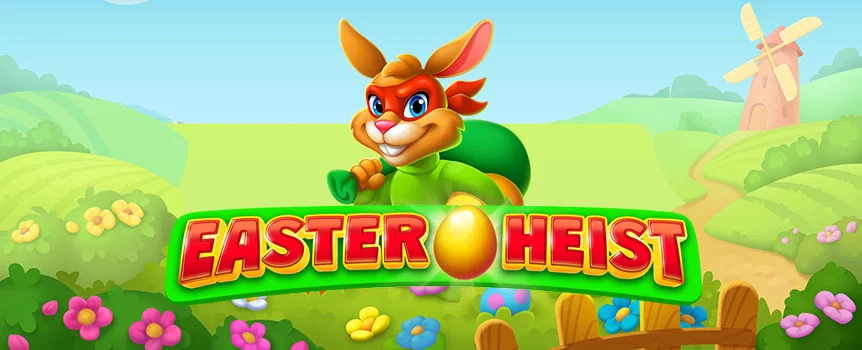 Beware of the evil Easter bunny on the reels of Easter Heist. This fun-filled seasonal slot brings egg-cellent Free Spins, respins & fixed jackpots to boot!