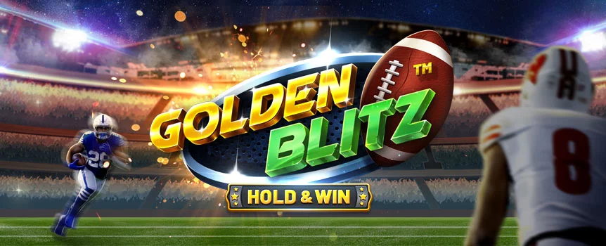 Head to the endzone with the Golden Blitz online slot game at Joe Fortune. With 243 ways to win, there's plenty of excitement for everyone who plays this game.
