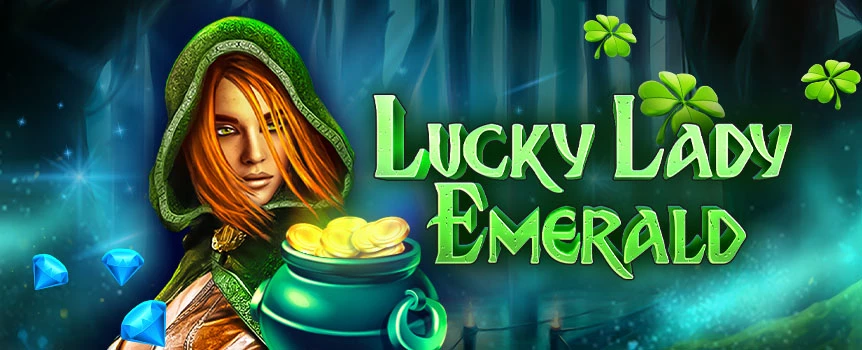 
Lucky Lady Emerald is an epic 3 Row, 5 Reel, 10 Payline pokie with Gigantic Cash Prizes up to 4,684x your stake on offer! Play now.
