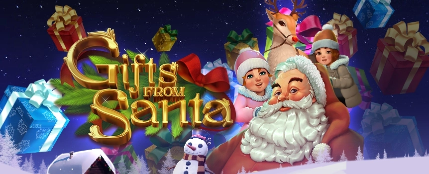 Join the festive fun with the Gifts from Santa online slot at Joe Fortune. Will Santa reward you with some gigantic cash prizes? Find out when you play today!