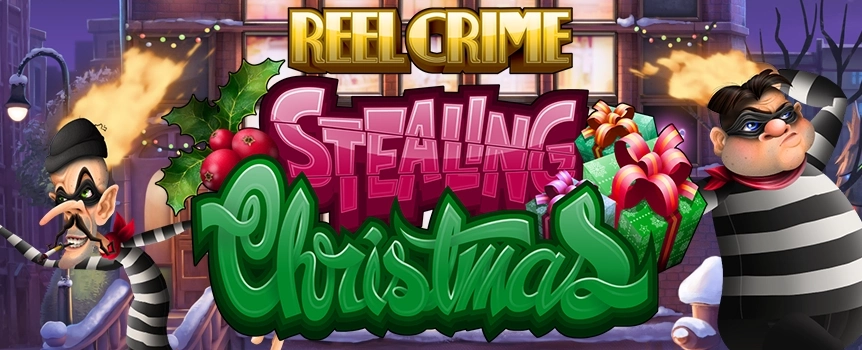 Embark on an exciting journey with Reel Crime: Stealing Christmas, an online slot adventure featuring a 5x3 layout and 243 ways to win.
