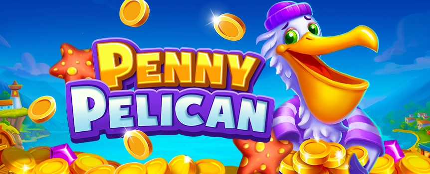 Penny Pelican is a 3 Row, 5 Reel, 20 Payline Marine themed pokie with Cash Prizes up to 3,525x your stake! Play now.