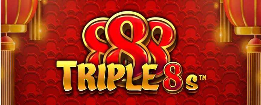 Get lucky with Triple 8s! Enjoy classic slot action with Wilds, Multipliers, and Re-Spins for big wins.