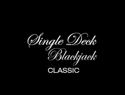 Classic Single Deck Blackjack