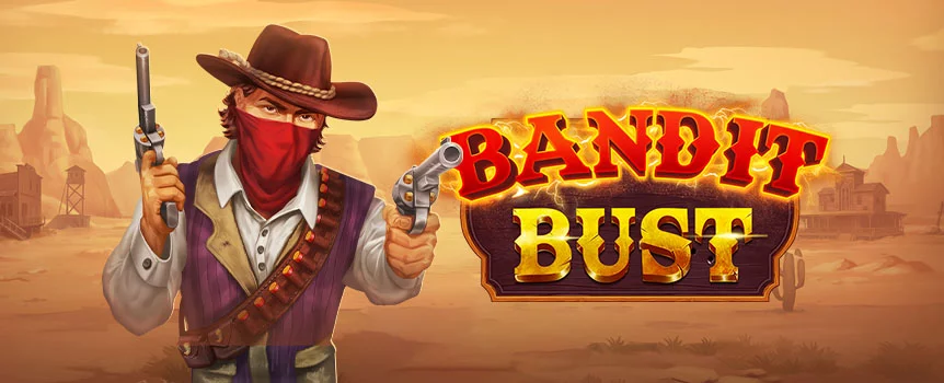 There are plenty of riches available when you become notorious train robber Jesse Dalton in the Bandit Bust online slot game at Joe Fortune.