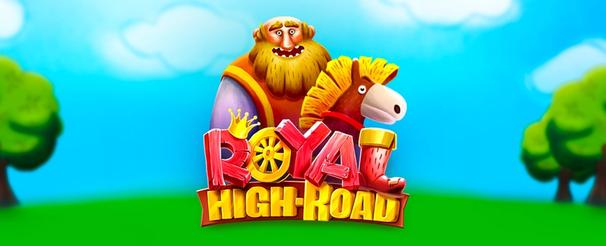 Get ready to fight dragons and woo princesses when you play Royal High-Road, the exciting online slot at Joe Fortune with a top prize worth 5,624x your bet!