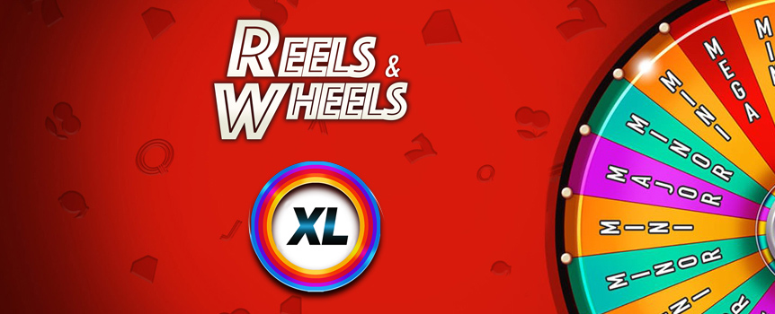 Who doesn’t like a pokie with a little meat on its bones?
Reels & Wheels XL takes the original Reels & Wheels pokie and makes it extra-large – adding more lines and more reels to make for more fun!