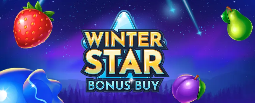 Winter Star Bonus Buy is a 3 Row, 5 Reel, 20 Payline pokie with some Frosty Cash Payouts on offer! Spin the Reels today.

