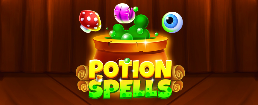 Start playing the insanely exciting Potion Spells slot today at Joe Fortune and see if you can scoop the giant top prize, worth an incredible 12,000x your bet!