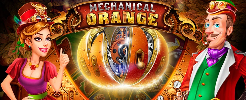 Spin the Reels of Mechanical Orange for your chance to score Payouts up to 1,000x your stake! Join the Steampunk Revolution today.