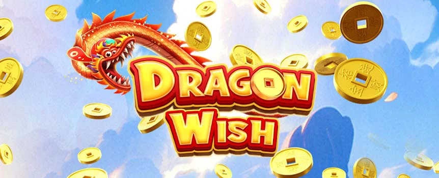 Dragon Wish, the latest Asian-inspired slot with a traditional 5x3 layout and 25 paylines, gives you the chance to make your dreams of wealth and prosperity come true. Let the game’s friendly dragon reward you as he soars over the village and rewards all citizens, including you, handsomely.