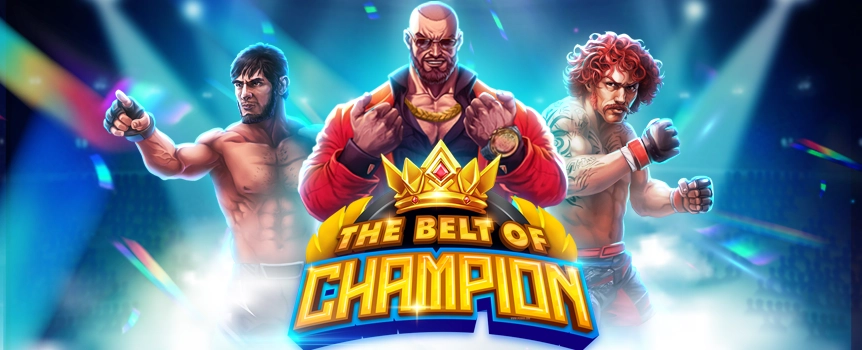 Play the action-packed The Belt of Champion online slot today at Joe Fortune and see if you can win the giant jackpot, worth an incredible 25,000x your bet.