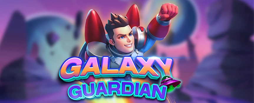 Joe Fortune presents the Galaxy Guardian online slot, a game that lets you travel through space! Uncover hidden treasures with free spins and jackpots!