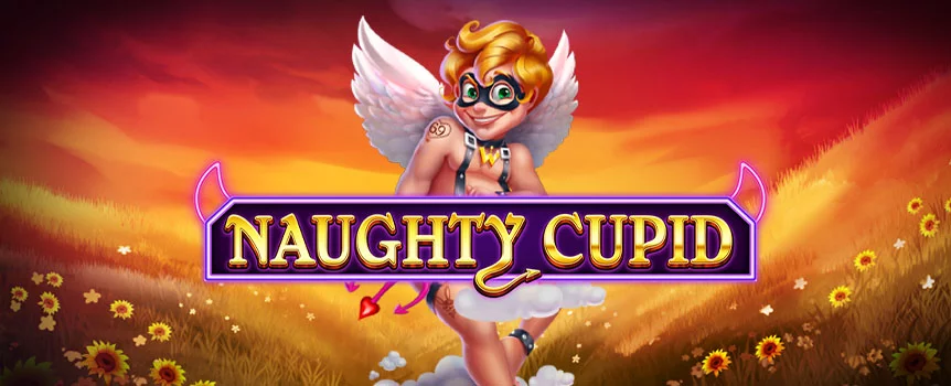 Spin the reels and get lucky in love with this Valentine's Day slot: Naughty Cupid! Win up to 30,000 Coins by spinning 3 Golden Discs.