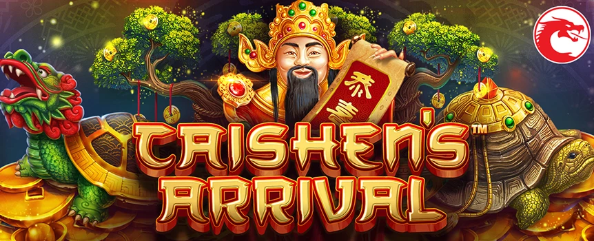 Spin the five reels of Caishen’s Arrival at Joe Fortune Casino, and you can win golden purses filled with prizes worth more than 400x your bet.