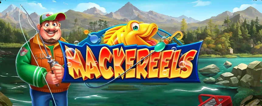 Spend a nice, relaxing day out on the water fishing, and see if you’re able to reel in one of the huge jackpots available in Mackereels at Joe Fortune.