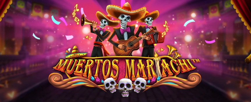 
Play the incredible Muertos Mariachi online slot today at Joe Fortune and see if you can win the giant top prize, which can be worth thousands of dollars!
