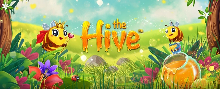 Prepare your bee suit as it’s time to head on into The Hive. Savor the sweet taste of success on the honeycomb reels of this colorful bee-themed slot!