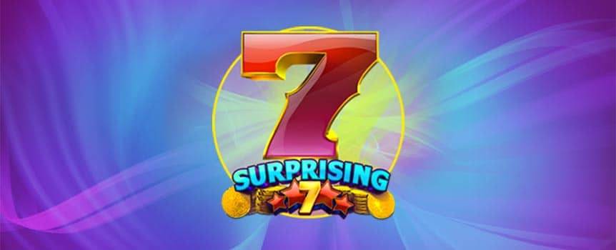 The perfect amount of samurai, the number of colours in a rainbow, the amount of days in a week or the lucky symbol on this slot, yep, you guessed it, it’s the number 7. Surprising 7 is a 5-reel, 25-payline online slot that, unsurprisingly is based around the number 7.