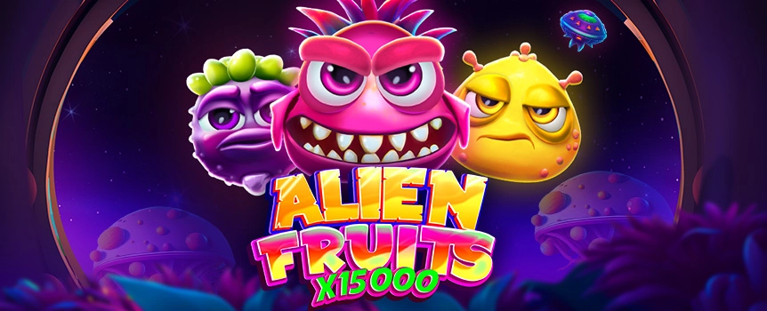 Get ready for an intergalactic adventure when you spin the reels of the Alien Fruits online slot! 