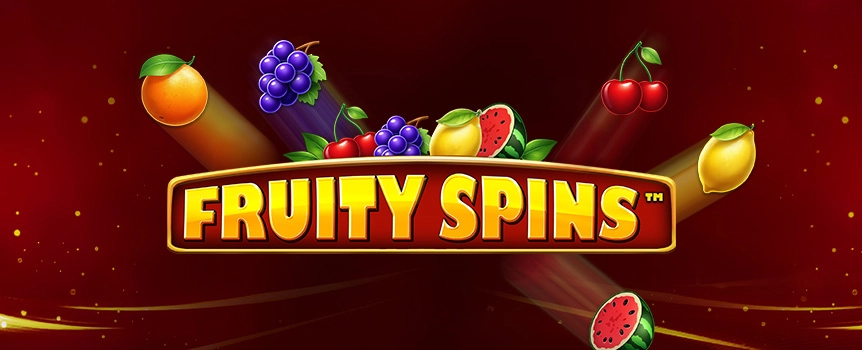 Feelin’ fruity? Strap in for a delicious blend of retro slot fun on the reels of Fruity Spins. Spin to win Free Spins with Multipliers and re-triggers!