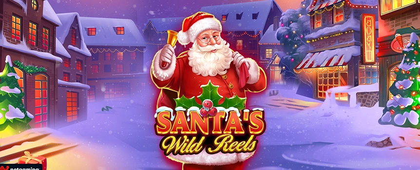 Spin the reels of Santa’s Wild Reels, the fun-filled online slot at Joe Fortune, where you’ll try to win the grand jackpot, worth an amazing 1,000x your bet!