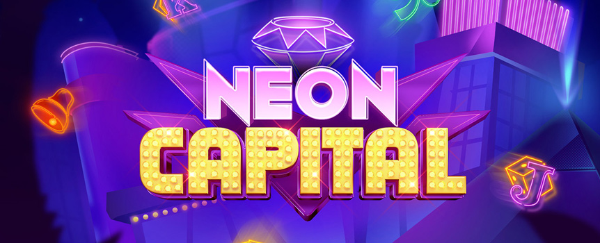 Head to Sin City for Free Spins, Increasing Multipliers and Huge Payouts up to 10,000x your stake! Play Neon Capital today.
