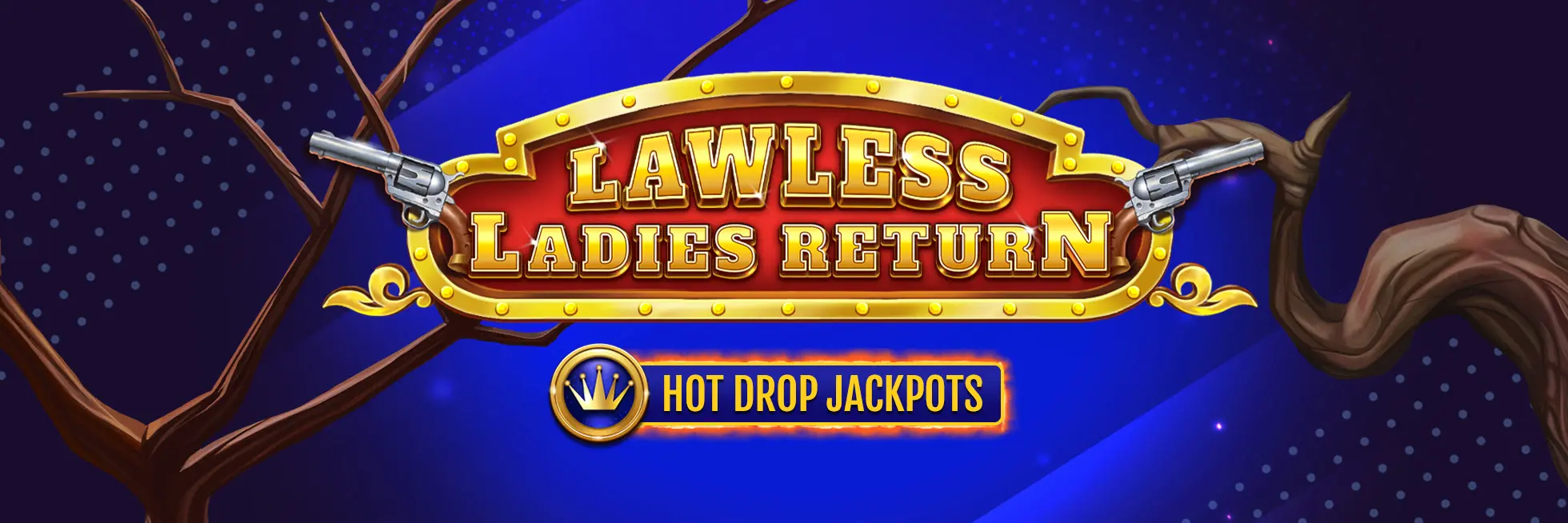 Embark on a Wild West escapade with Lawless Ladies Return at Joe Fortune, featuring exhilarating Free Spins, Crack Stack, and the chance to win with Hot Drop Jackpots.