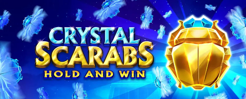 
Win up to 5,000x your bet playing the Crystal Scarabs online slot today here at Joe Fortune! Look out for free spins, respins, gigantic prizes, and more!

