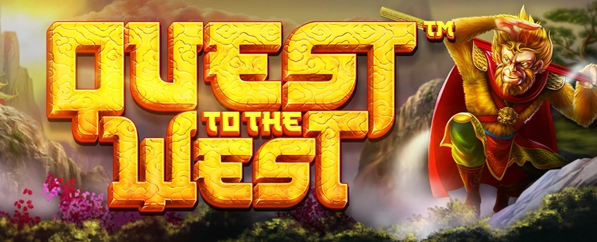 Embark on adventure in Quest To the West for legendary wins with Walking Wilds, Quest Respins, and celestial Meter of the Heavens wins on Joe Fortune.